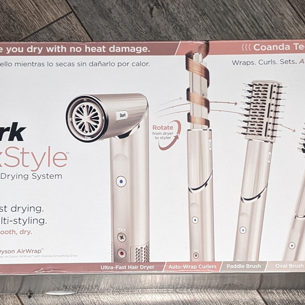 Ninja Multi-Styler in Silver and Black